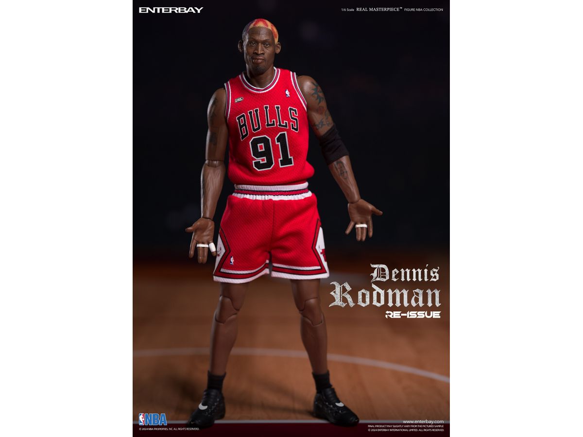 Real Masterpiece NBA Collection/ Dennis Rodman Collectible Figure